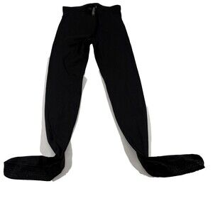 NikeSKIMS Matte Womens High Waist Footsie Grip Leggings BO-LEG-8617W Black Sz S